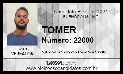 Candidato TUMER 2024 - BUENÓPOLIS - Eleições