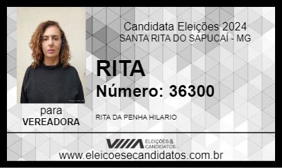 Candidato RITA 2024 - SANTA RITA DO SAPUCAÍ - Eleições