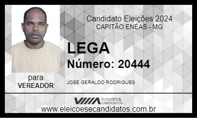 Candidato LEGA 2024 - CAPITÃO ENÉAS - Eleições