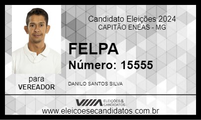 Candidato FELPA 2024 - CAPITÃO ENÉAS - Eleições