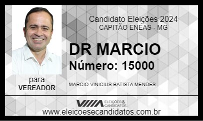 Candidato DR MARCIO 2024 - CAPITÃO ENÉAS - Eleições