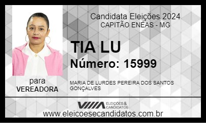 Candidato TIA LU 2024 - CAPITÃO ENÉAS - Eleições