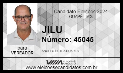 Candidato JILU 2024 - GUAPÉ - Eleições