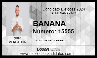 Candidato BANANA 2024 - ALMENARA - Eleições