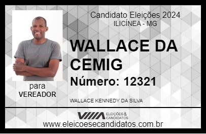 Candidato WALLACE KENEDY 2024 - ILICÍNEA - Eleições