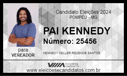 Candidato PAI KENNEDY 2024 - POMPÉU - Eleições