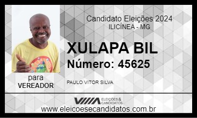 Candidato XULAPA BIL 2024 - ILICÍNEA - Eleições