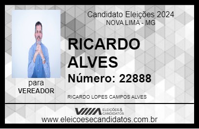 Candidato RICARDO ALVES 2024 - NOVA LIMA - Eleições