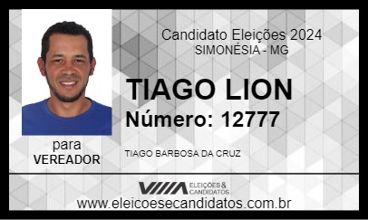 Candidato LEÃO 2024 - SIMONÉSIA - Eleições