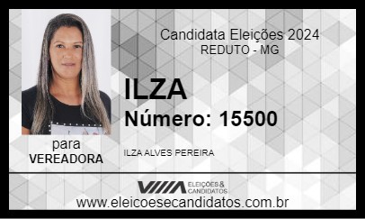 Candidato ILZA 2024 - REDUTO - Eleições