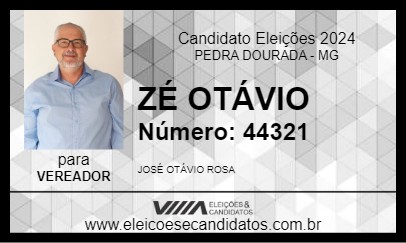 Candidato ZÉ OTÁVIO 2024 - PEDRA DOURADA - Eleições