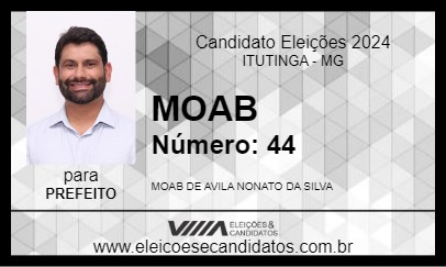 Candidato MOAB 2024 - ITUTINGA - Eleições