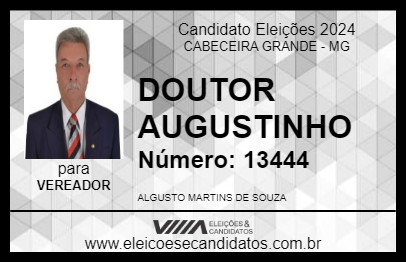 Candidato DOUTOR AUGUSTINHO 2024 - CABECEIRA GRANDE - Eleições