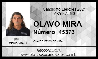 Candidato OLAVO MIRA 2024 - VIRGÍNIA - Eleições