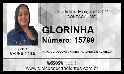 Candidato GLORINHA 2024 - GONZAGA - Eleições