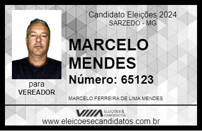 Candidato MARCELINHO DO MASTERVILLE 2024 - SARZEDO - Eleições