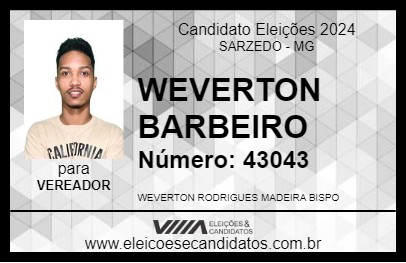 Candidato TUÊ 2024 - SARZEDO - Eleições