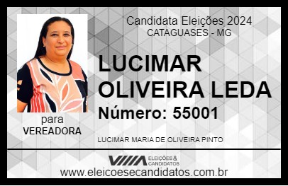 Candidato LUCIMAR OLIVEIRA LEDA 2024 - CATAGUASES - Eleições