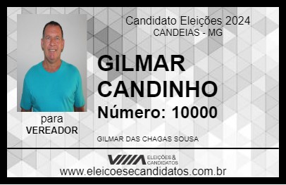 Candidato GILMAR CANDINHO 2024 - CANDEIAS - Eleições