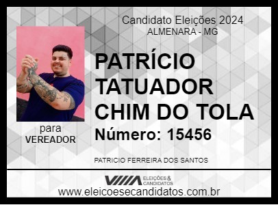 Candidato CHIM DO TOLA 2024 - ALMENARA - Eleições