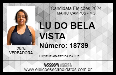 Candidato LU DO BELA VISTA 2024 - MÁRIO CAMPOS - Eleições