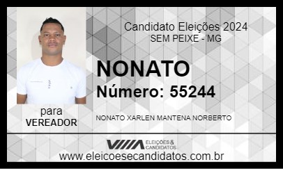 Candidato NONATO 2024 - SEM PEIXE - Eleições