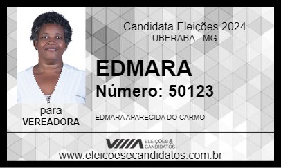 Candidato EDMARA 2024 - UBERABA - Eleições