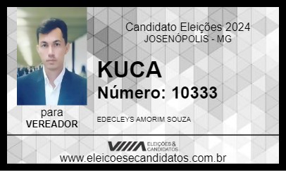 Candidato KUCA 2024 - JOSENÓPOLIS - Eleições