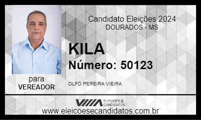 Candidato KILA 2024 - DOURADOS - Eleições