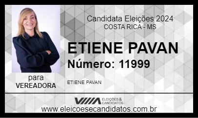 Candidato ETIENE PAVAN 2024 - COSTA RICA - Eleições