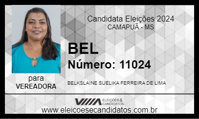 Candidato BEL 2024 - CAMAPUÃ - Eleições