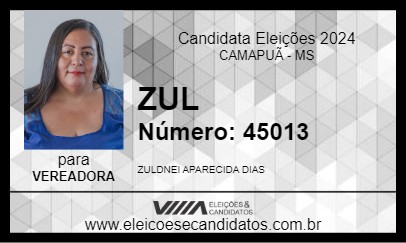 Candidato ZUL 2024 - CAMAPUÃ - Eleições