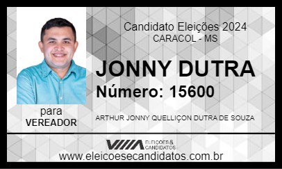 Candidato JONNY DUTRA 2024 - CARACOL - Eleições