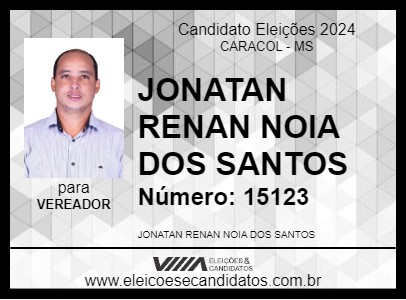 Candidato NATAN 2024 - CARACOL - Eleições