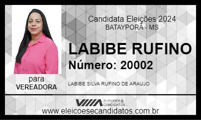 Candidato LABIBE 2024 - BATAYPORÃ - Eleições