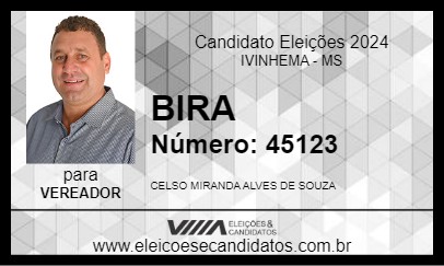 Candidato BIRA 2024 - IVINHEMA - Eleições