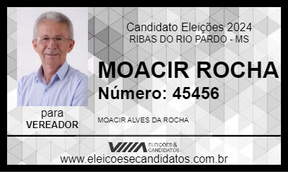 Candidato MOACIR ROCHA 2024 - RIBAS DO RIO PARDO - Eleições