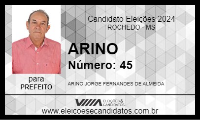 Candidato ARINO 2024 - ROCHEDO - Eleições