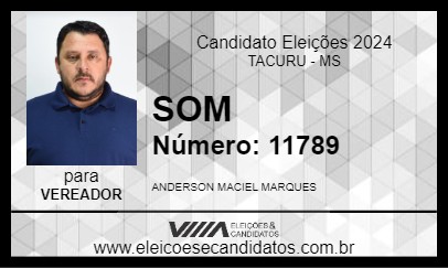 Candidato SOM 2024 - TACURU - Eleições