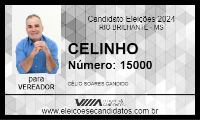 Candidato CELINHO 2024 - RIO BRILHANTE - Eleições