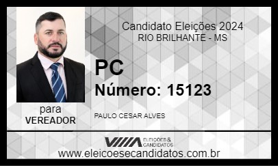 Candidato PC 2024 - RIO BRILHANTE - Eleições