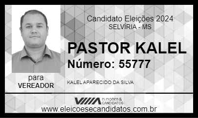 Candidato PASTOR KALEL 2024 - SELVÍRIA - Eleições