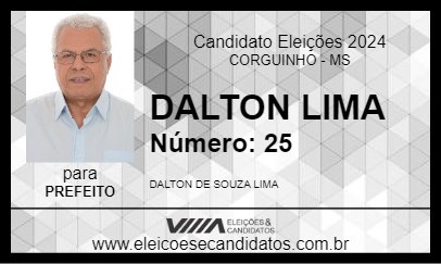 Candidato DALTON LIMA 2024 - CORGUINHO - Eleições