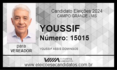 Candidato YOUSSIF 2024 - CAMPO GRANDE - Eleições