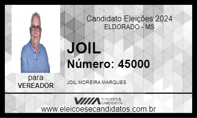 Candidato JOIL 2024 - ELDORADO - Eleições