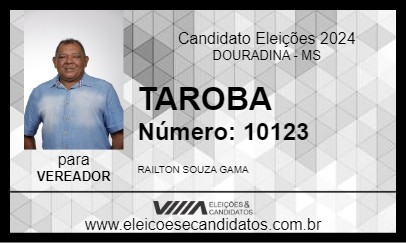 Candidato TAROBA 2024 - DOURADINA - Eleições