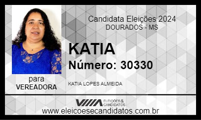 Candidato KATIA 2024 - DOURADOS - Eleições