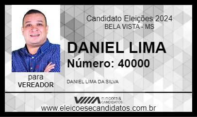 Candidato DANIEL LIMA 2024 - BELA VISTA - Eleições