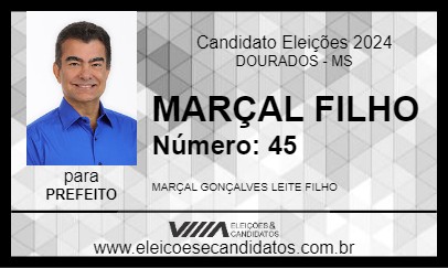 Candidato MARÇAL FILHO 2024 - DOURADOS - Eleições