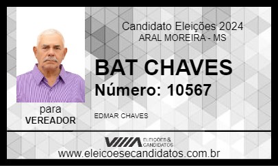 Candidato BAT CHAVES 2024 - ARAL MOREIRA - Eleições